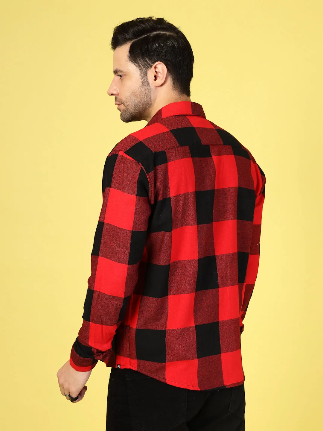 Oversized Checked Flannel Shacket