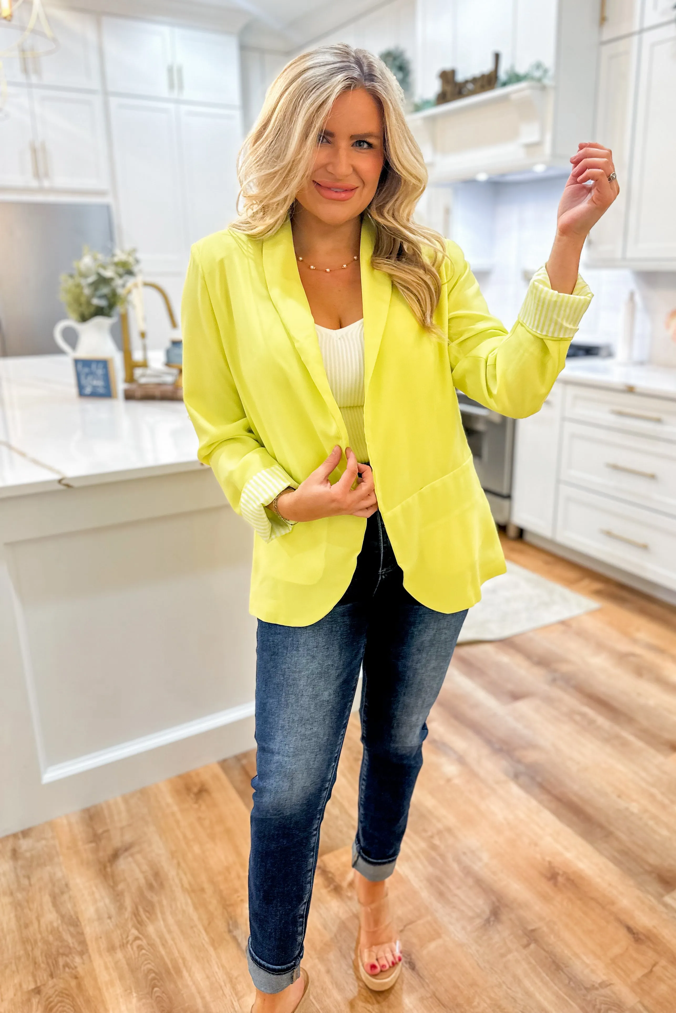 Peyton Long Sleeve Blazer  *FINAL SALE*