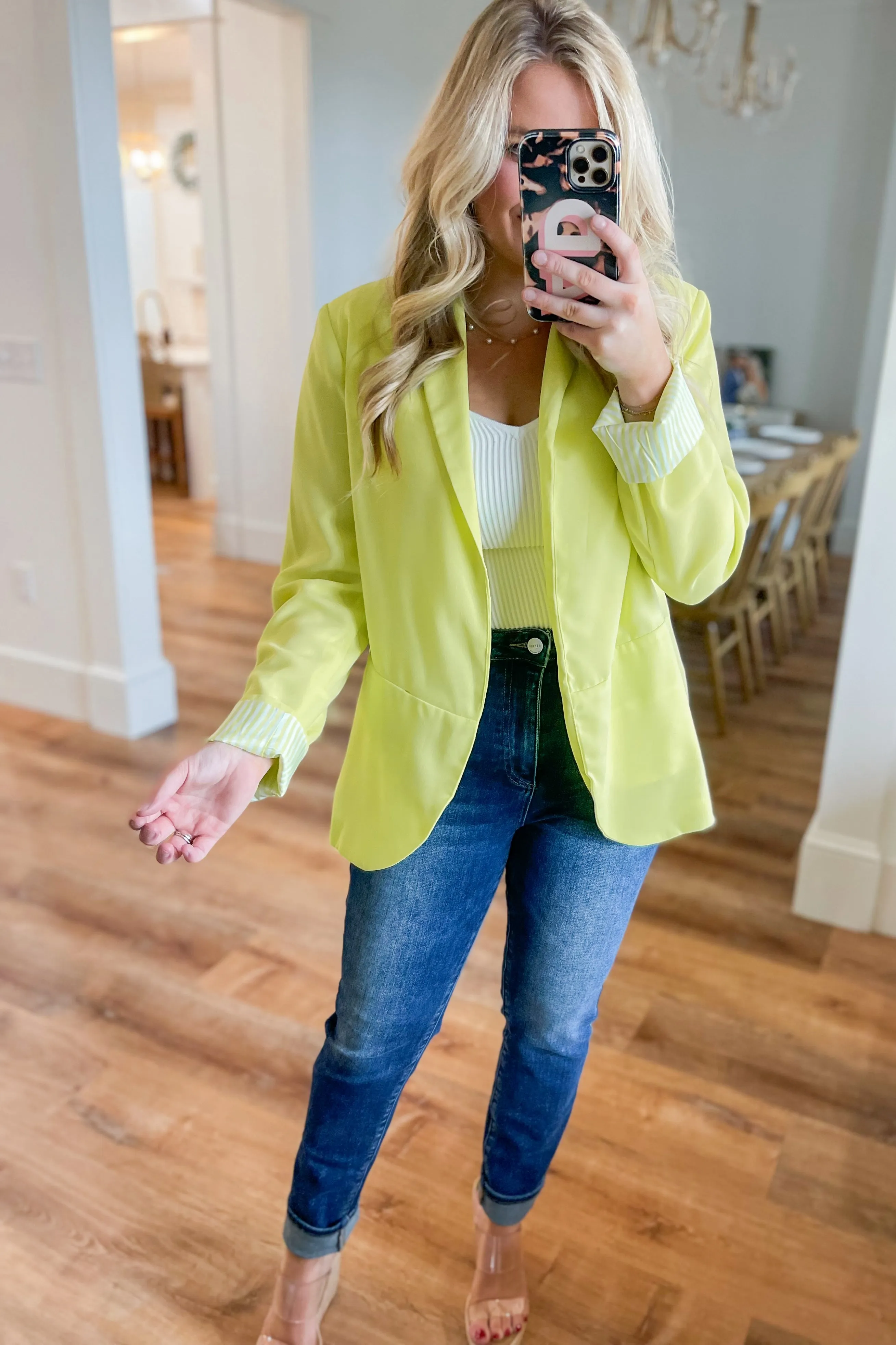 Peyton Long Sleeve Blazer  *FINAL SALE*