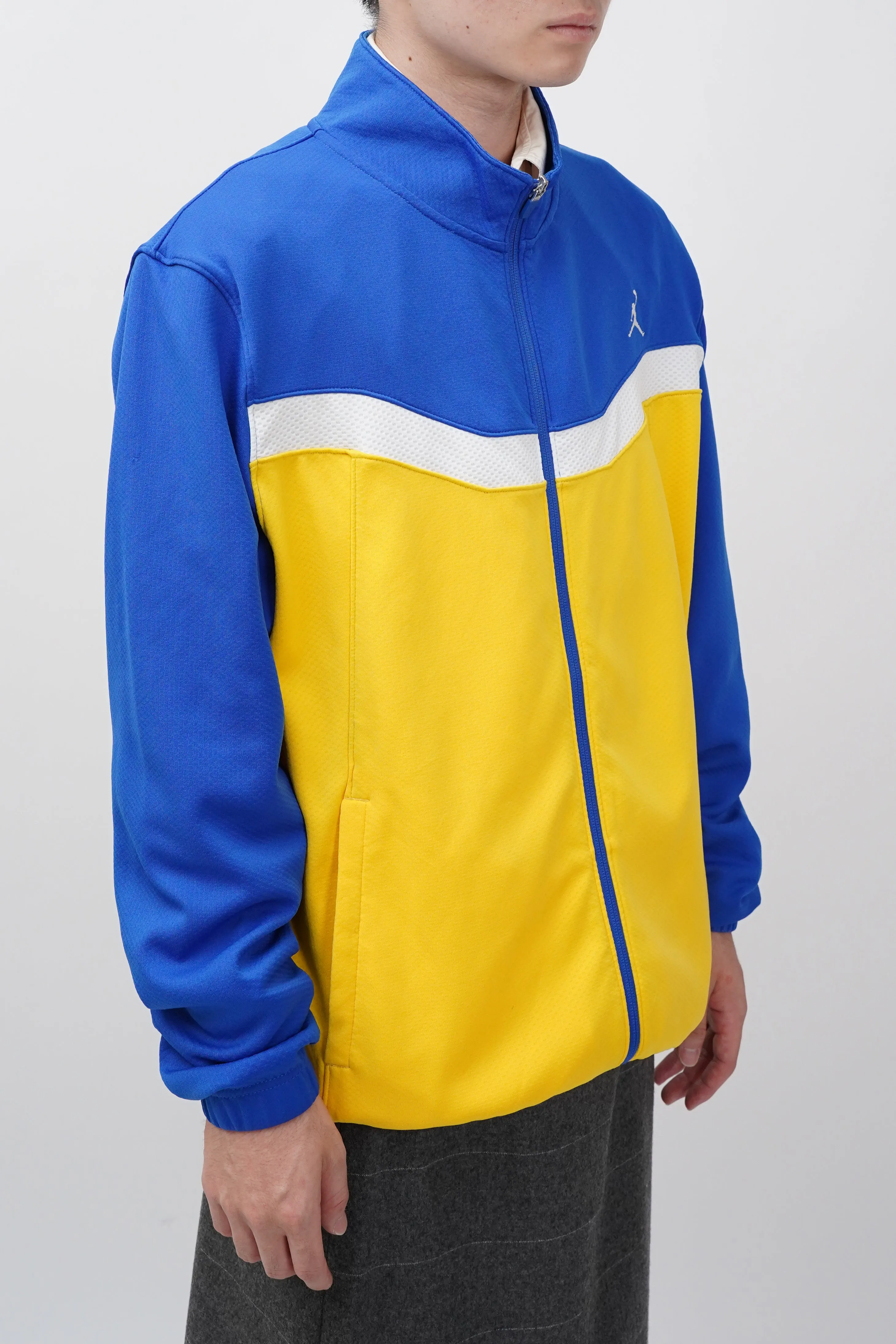 "Jordan" -Polyester Mesh Jersey Track Jacket-