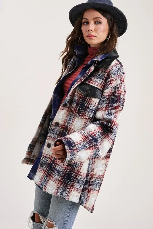 Rebecca Plaid Jacket