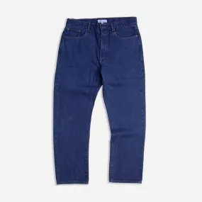 RELAXED FIT OD DENIM JEANS  - NAVY