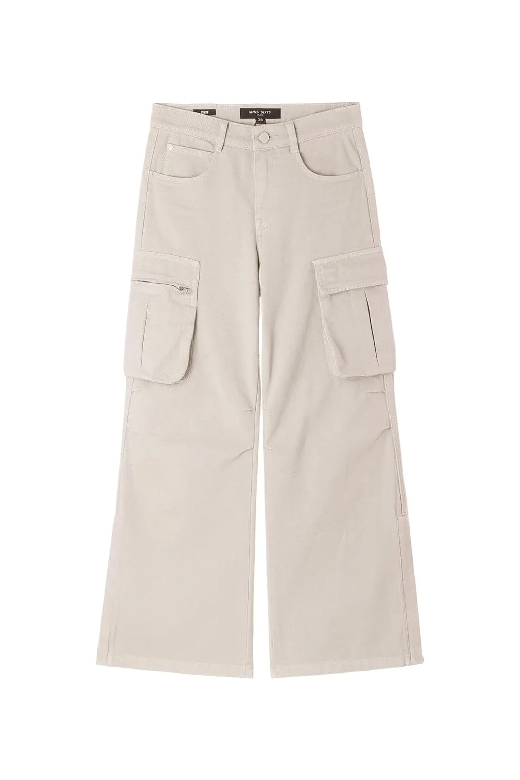 Retro Khaki Cargo Pant