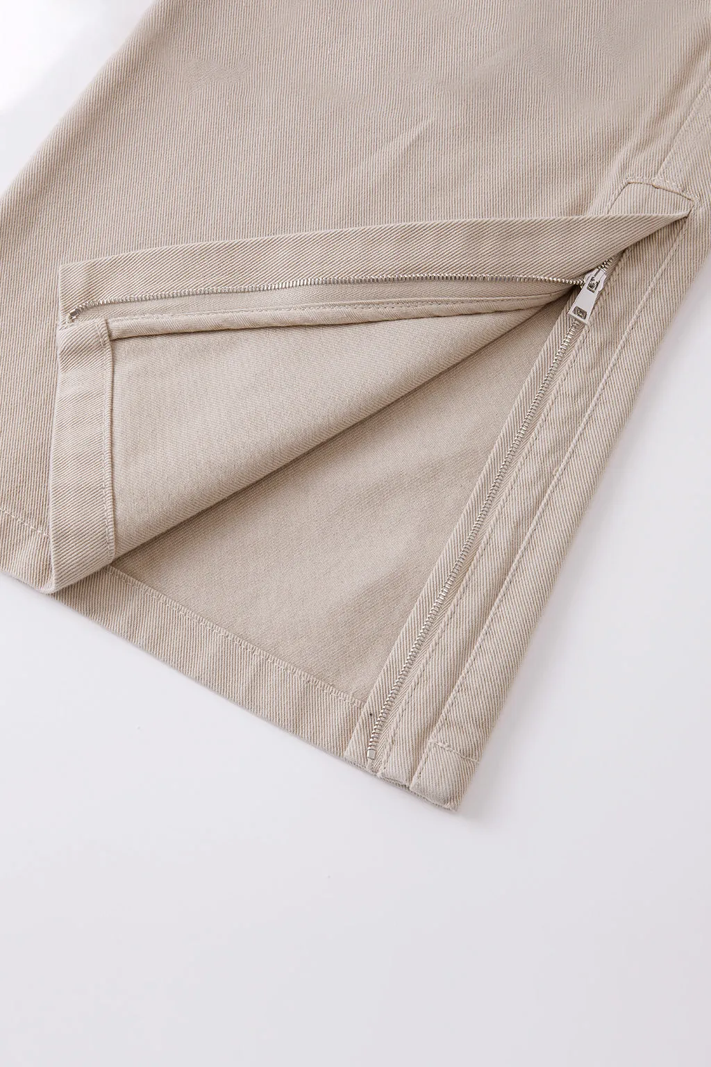 Retro Khaki Cargo Pant