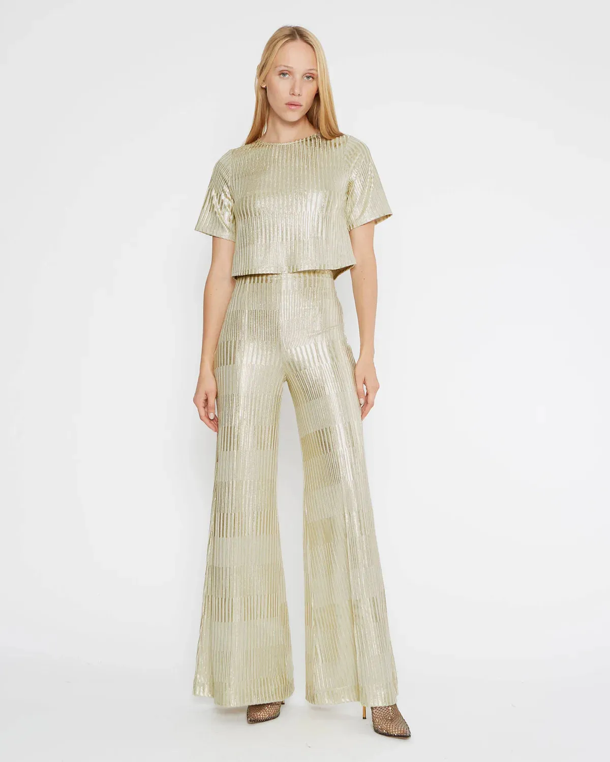 Ripley Rader Metallic Wide Leg Pant