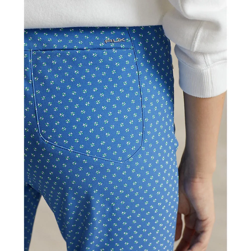 RLX Ralph Lauren Women's Printed Eagle Pants - Mini Floral Deco Blue