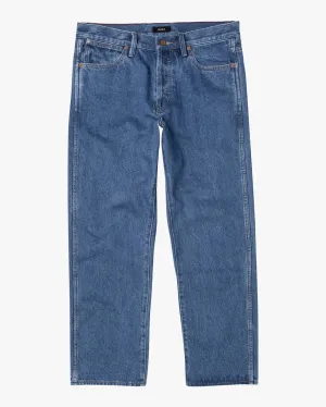 RVCA Americana Relaxed Fit Denim - Blue Collar