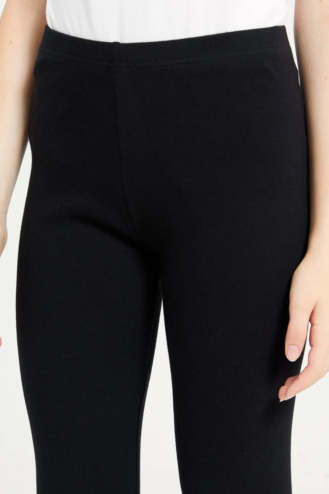 Senior Girls Black Leggings