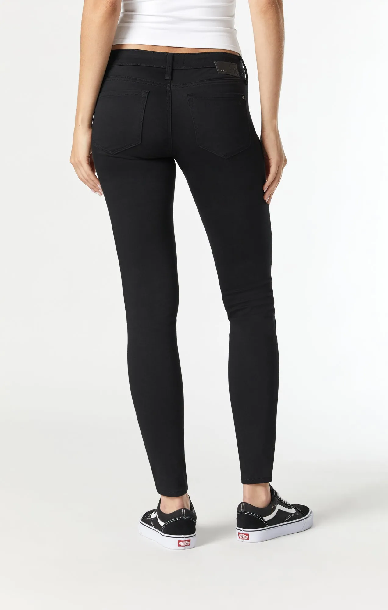 SERENA SUPER SKINNY JEANS IN JET BLACK