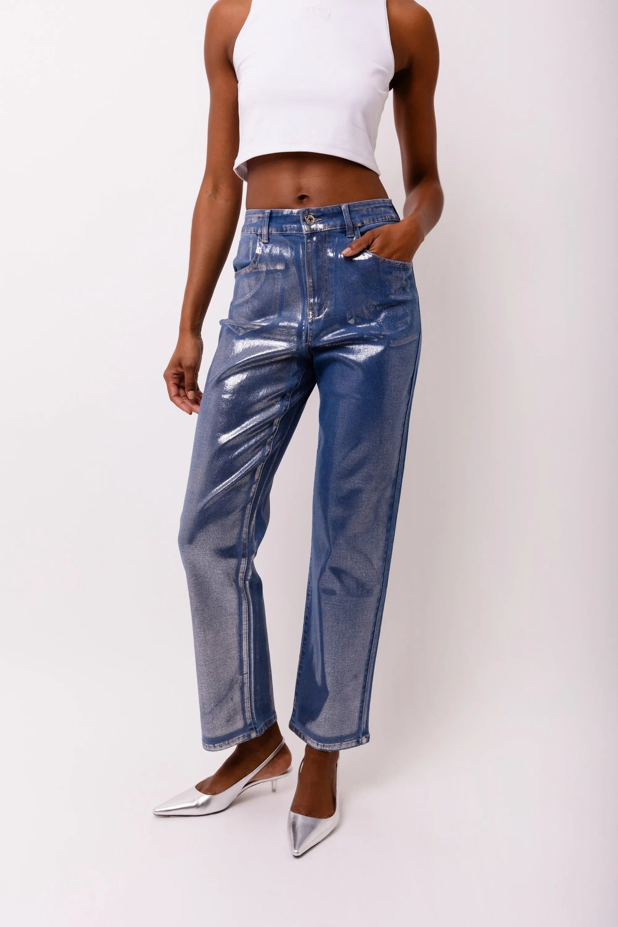 Soho Metallic Jean