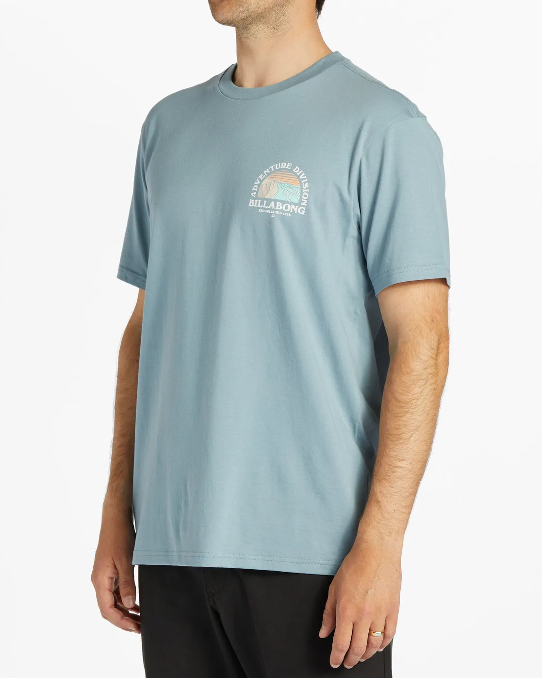 Sun Up Short Sleeve T-Shirt - Washed Blue