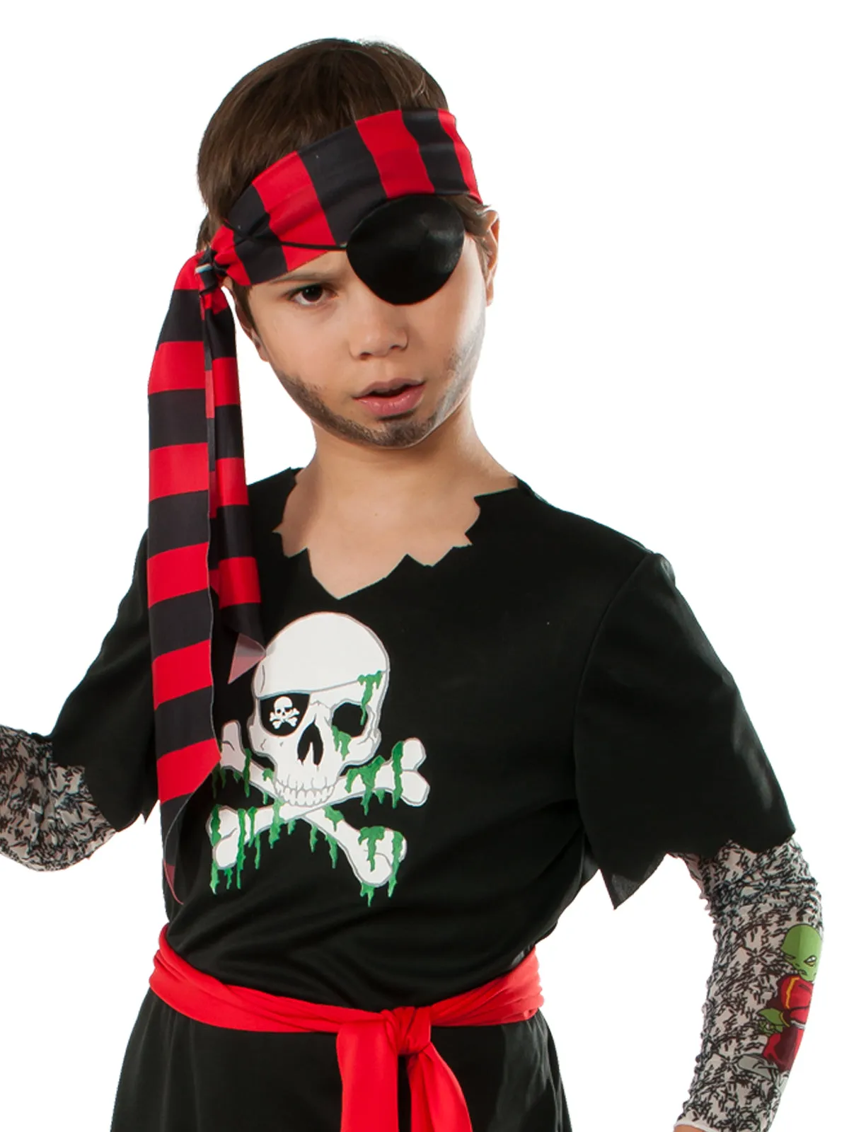 TATTOOED PIRATE COSTUME, CHILD