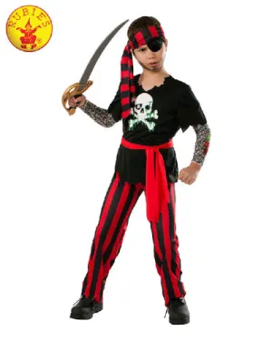 TATTOOED PIRATE COSTUME, CHILD