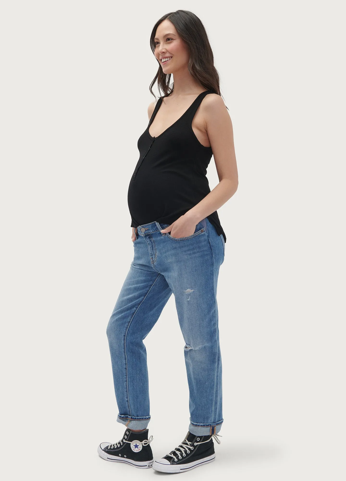 The Boyfriend Maternity Jean