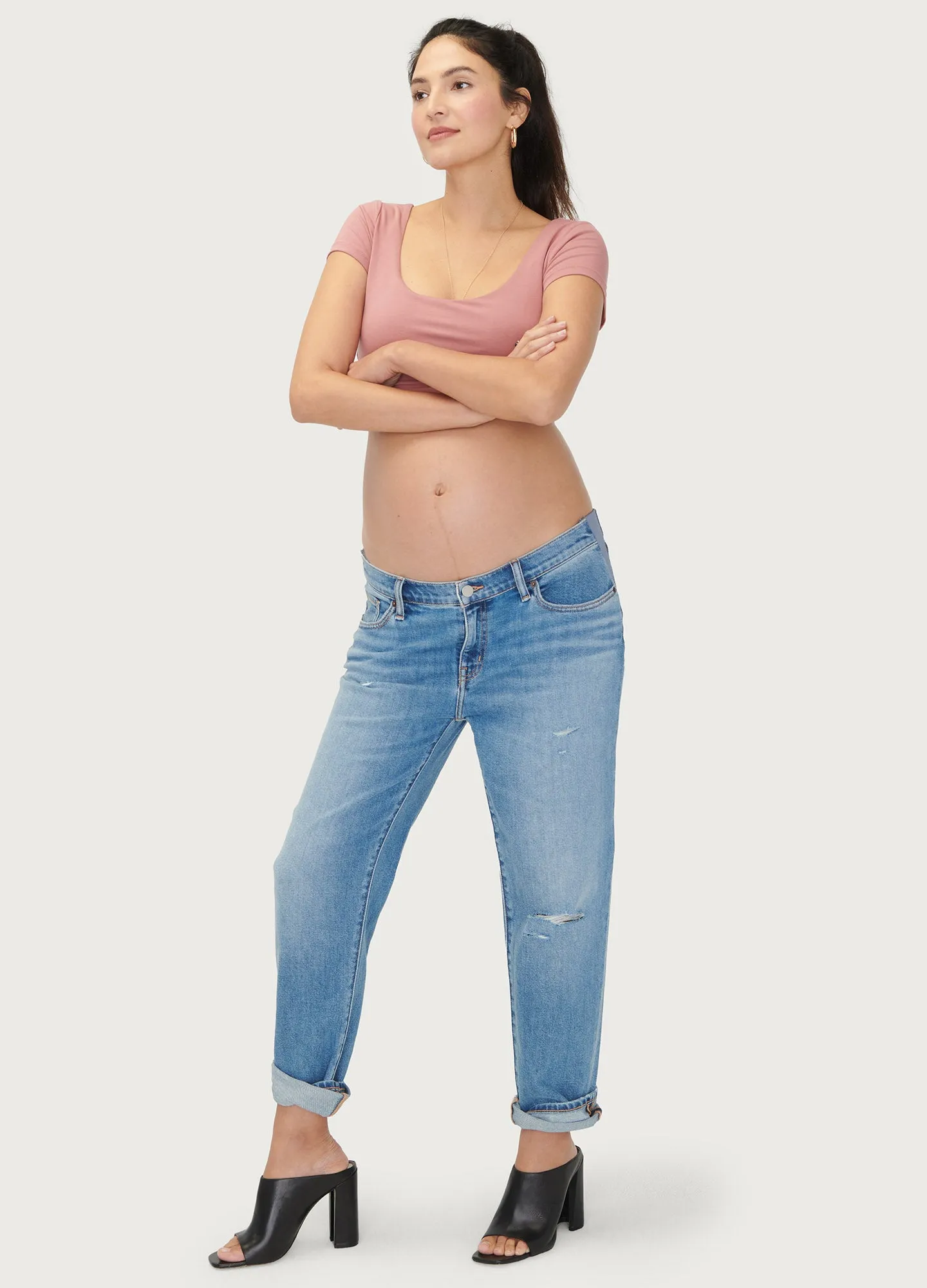 The Boyfriend Maternity Jean