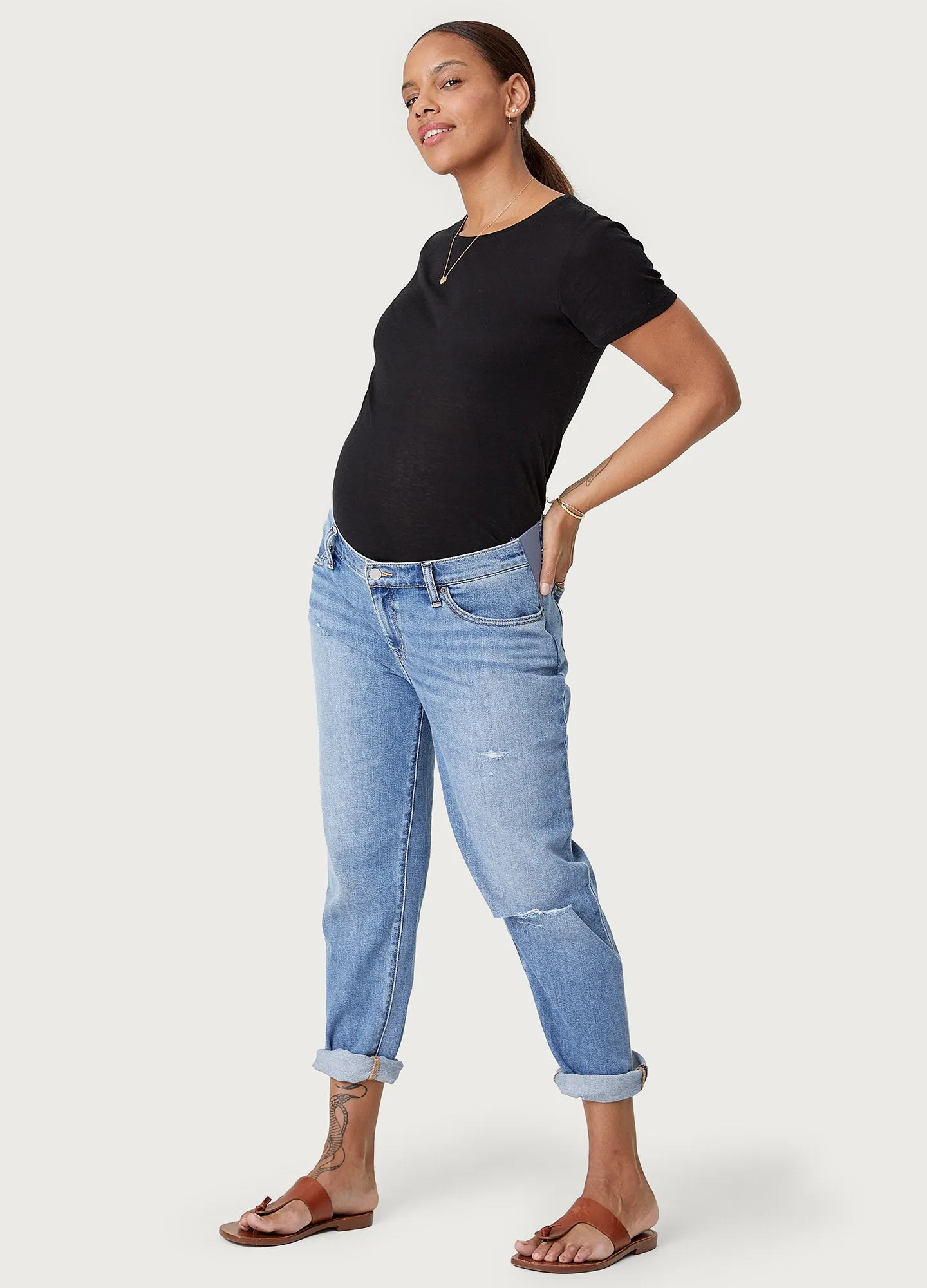 The Boyfriend Maternity Jean