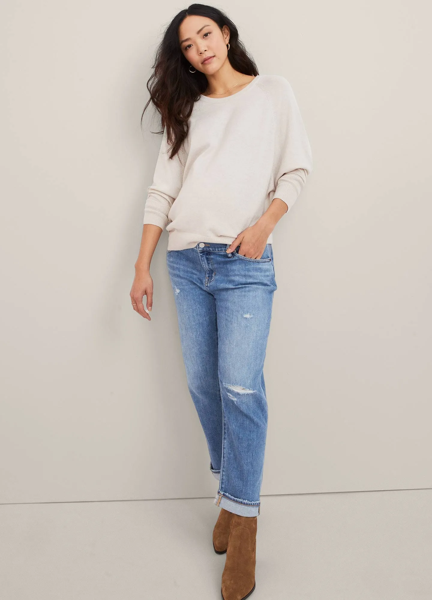 The Boyfriend Maternity Jean