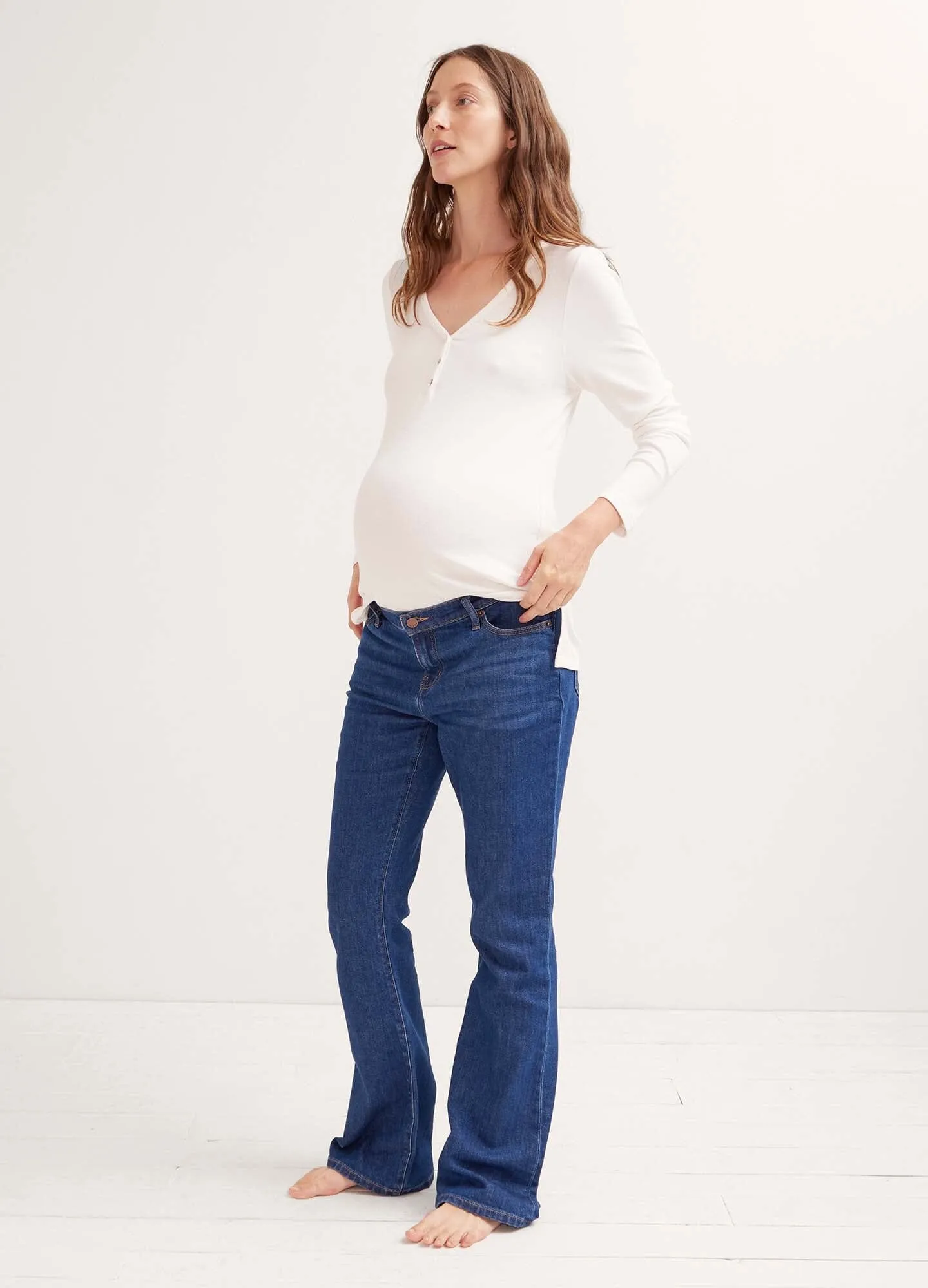 The Flare Leg Maternity Jean