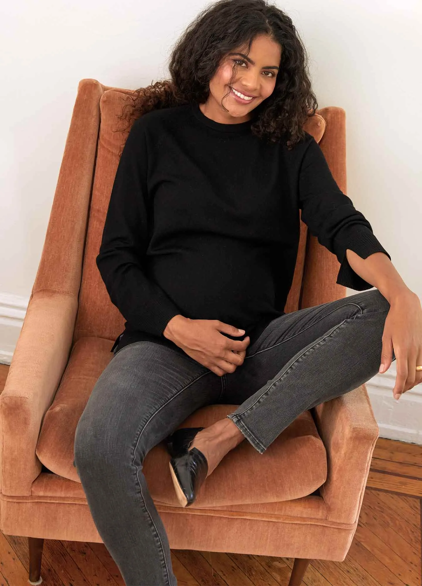 The Over the Bump Slim Maternity Jean