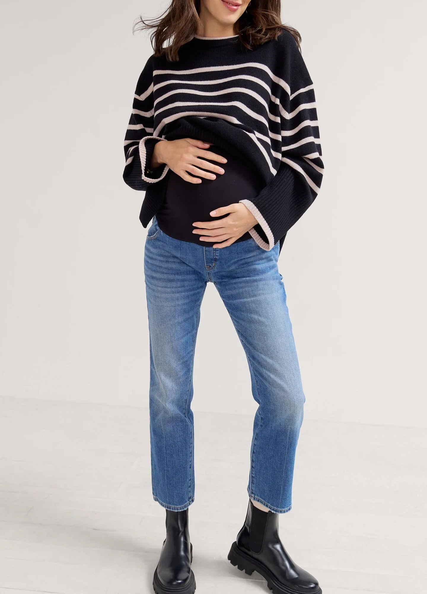 The Over The Bump Straight Maternity Jean