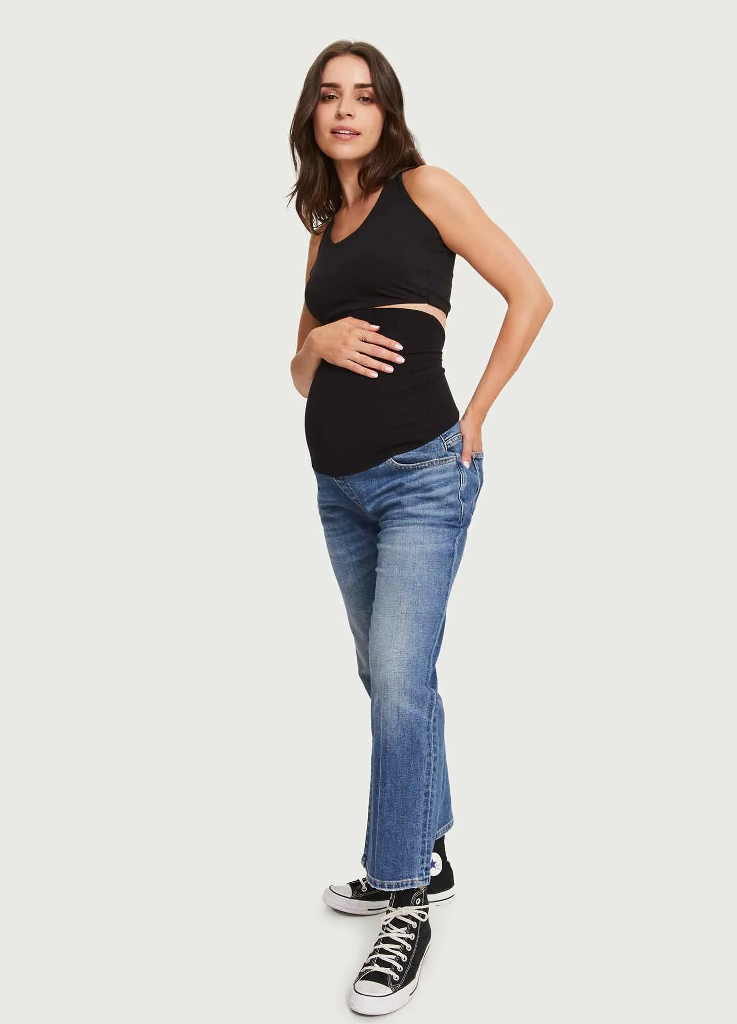 The Over The Bump Straight Maternity Jean