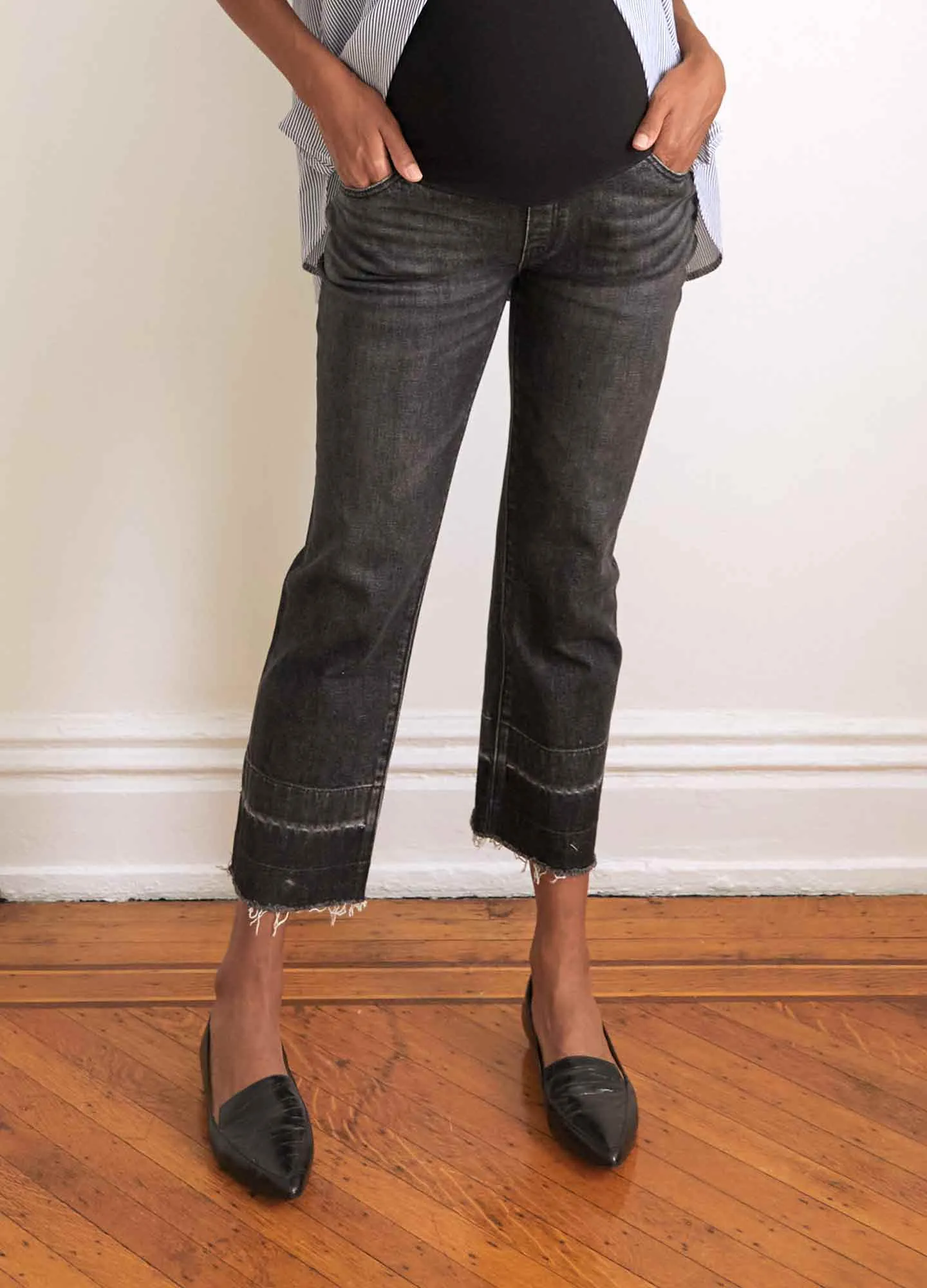 The Over The Bump Straight Maternity Jean