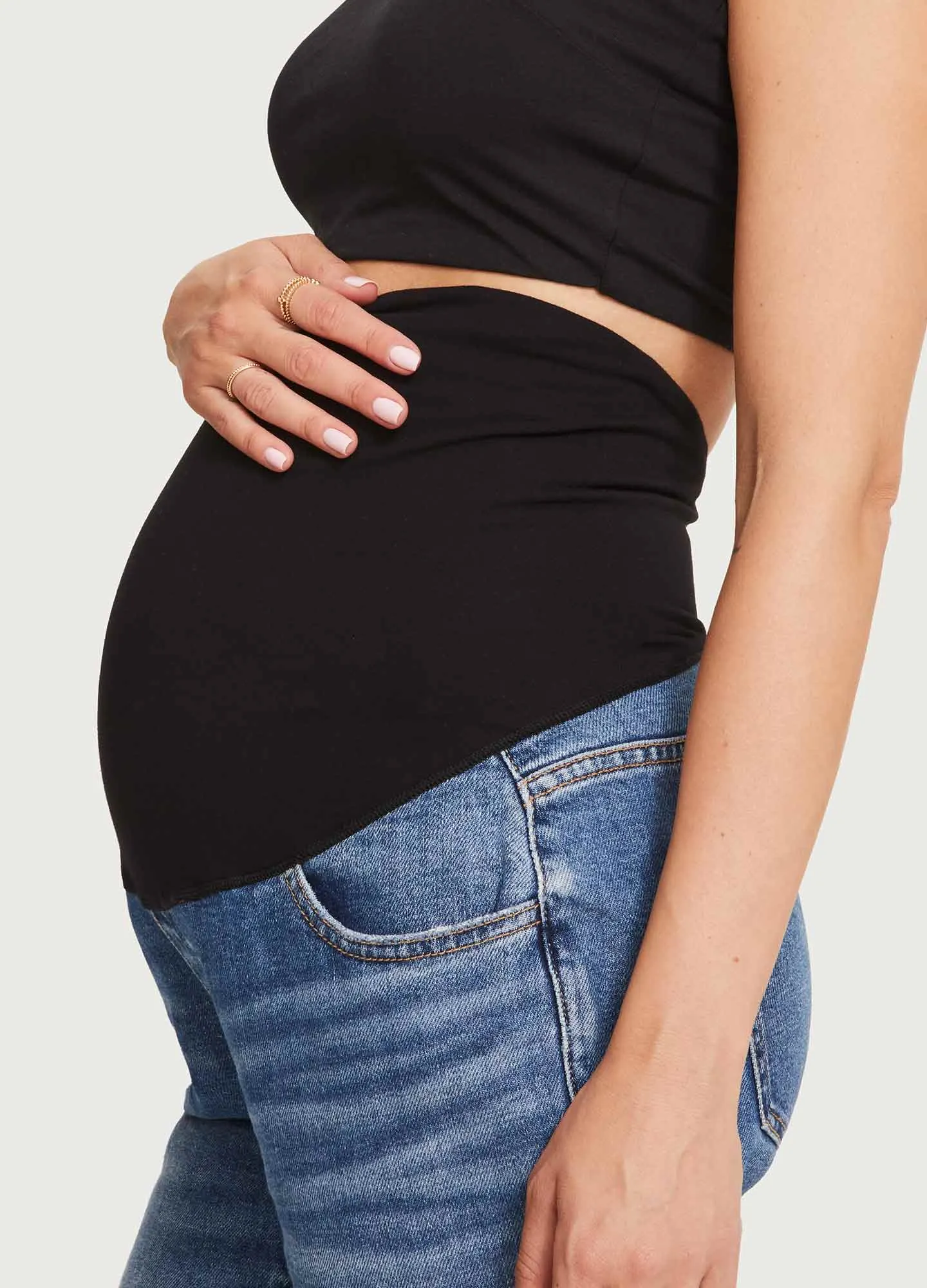 The Over The Bump Straight Maternity Jean