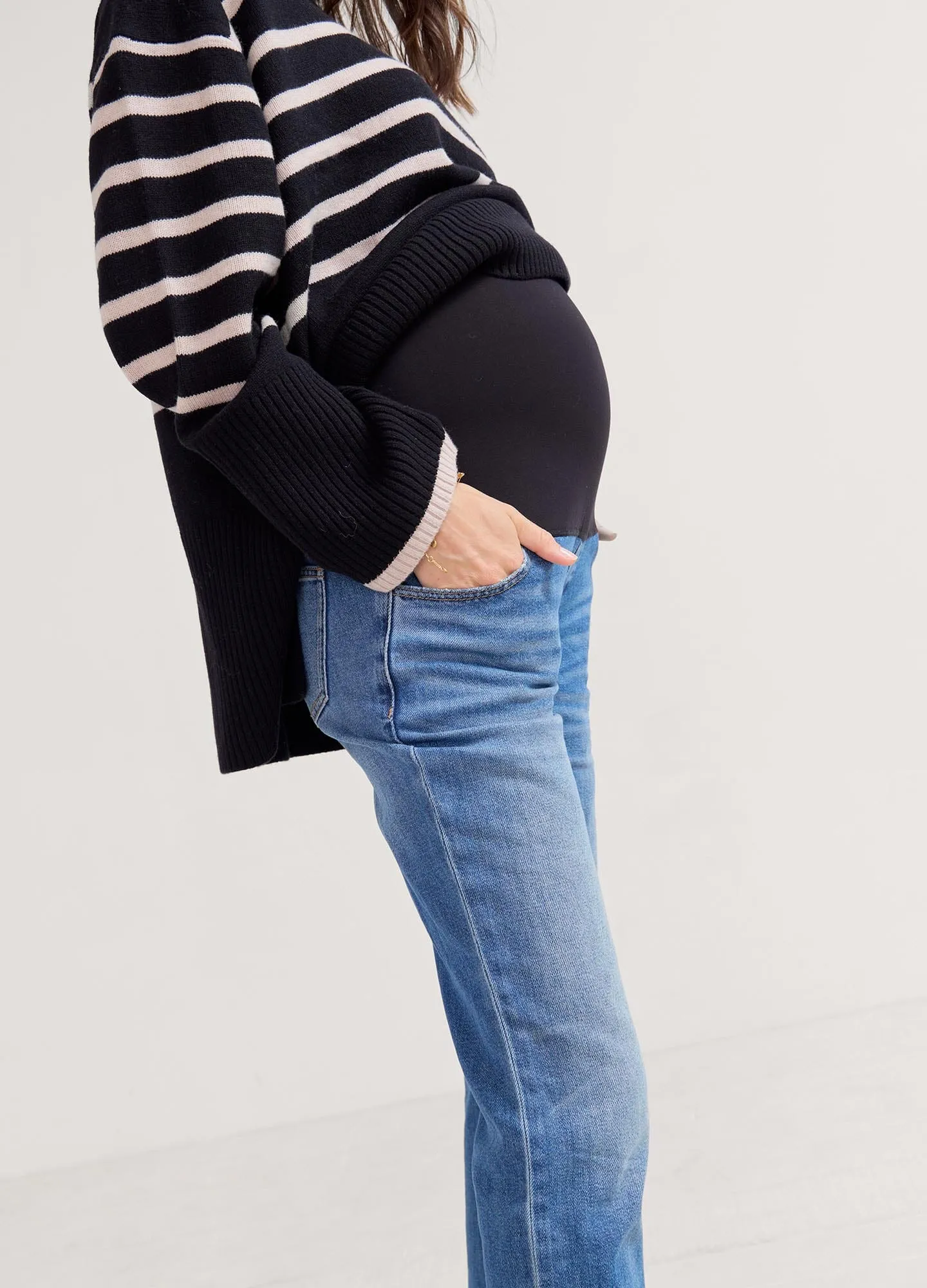 The Over The Bump Straight Maternity Jean