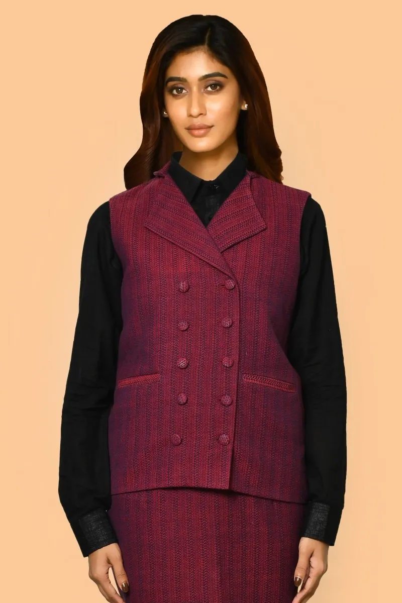 Trisha Handloom Pure Cotton Jacket for Women