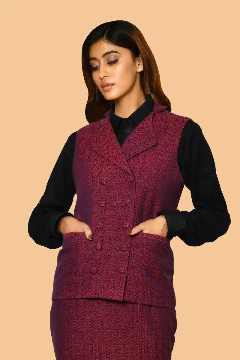 Trisha Handloom Pure Cotton Jacket for Women