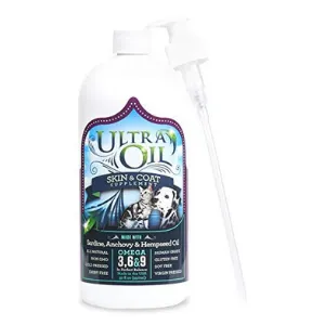 Ultra Oil Skin and Coat Supplement for Dogs and Cats