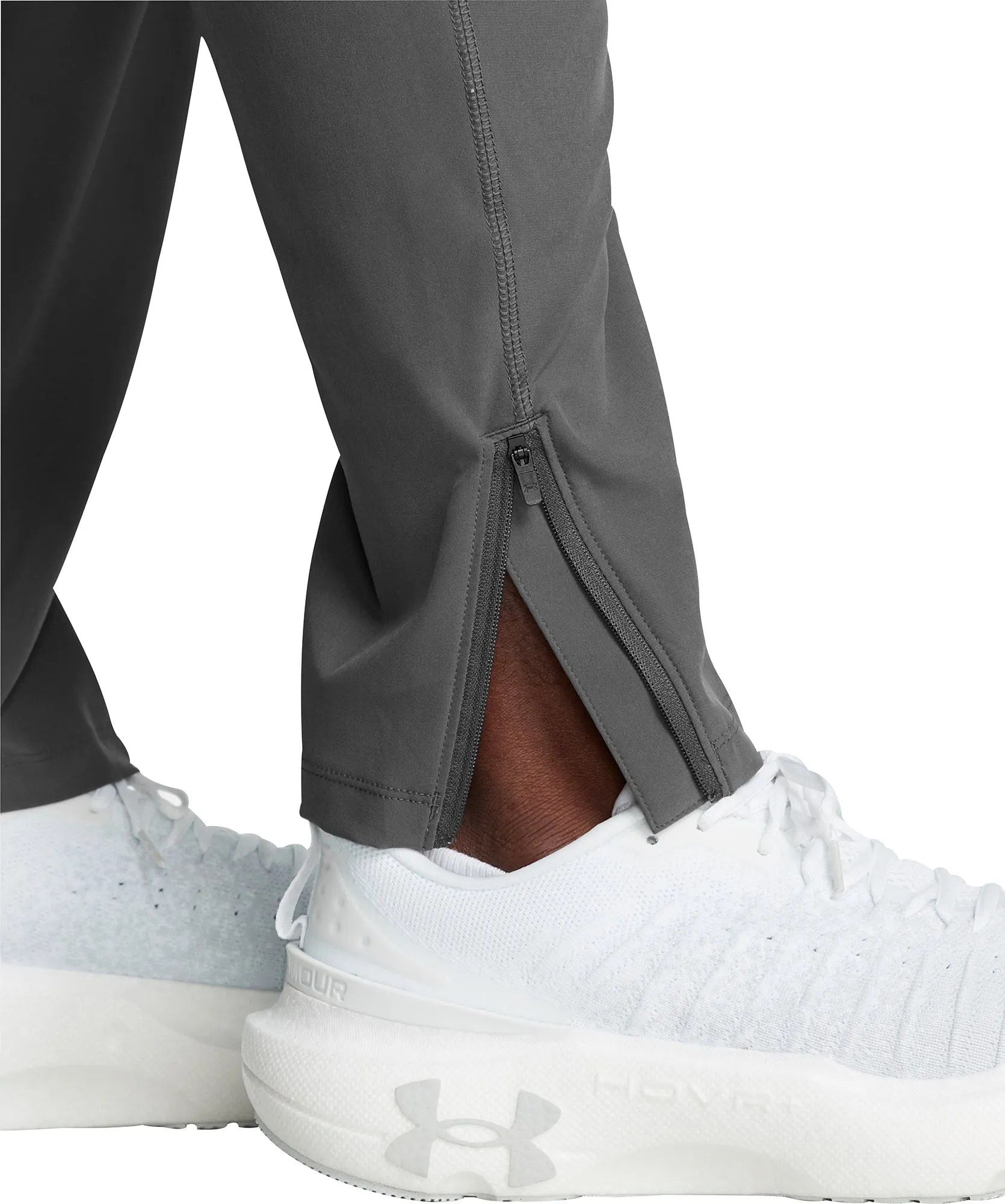 Under Armour Launch Mens Running Track Pants - Grey