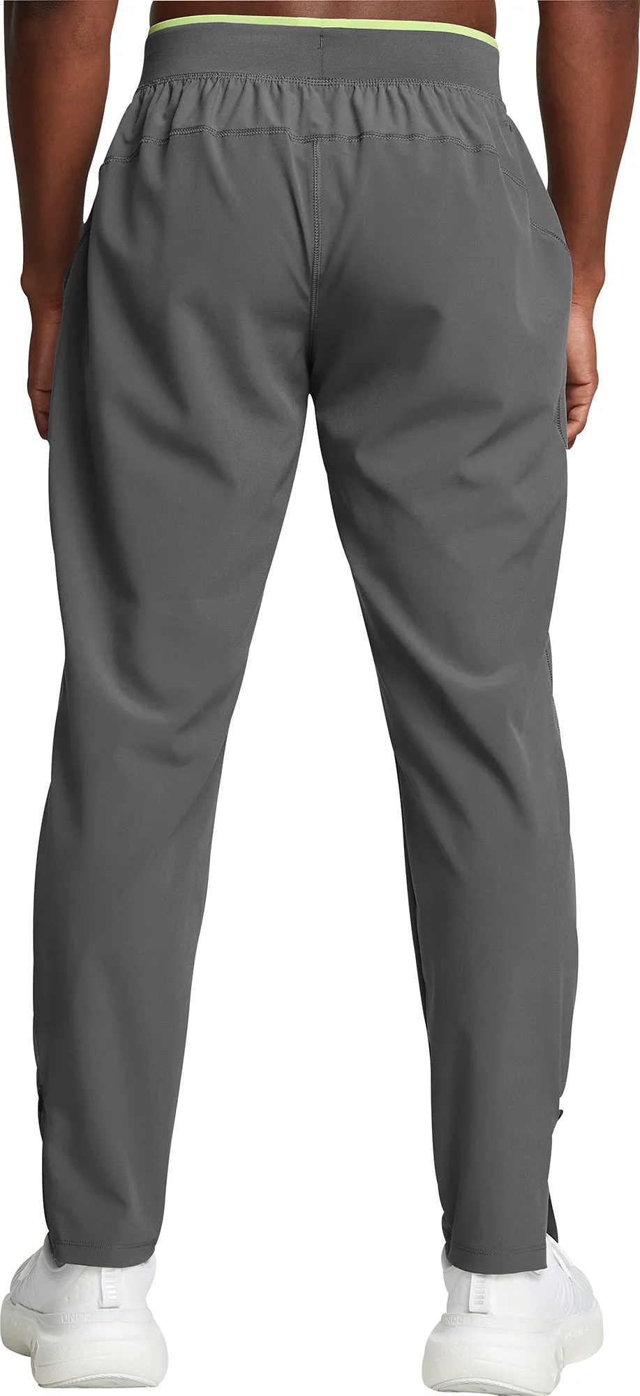 Under Armour Launch Mens Running Track Pants - Grey