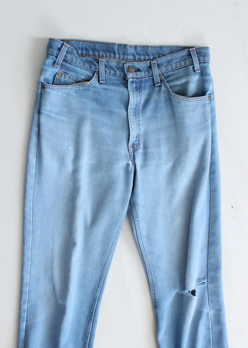 Vintage 1970s Orange Tab Levi's Boyfriend Jeans