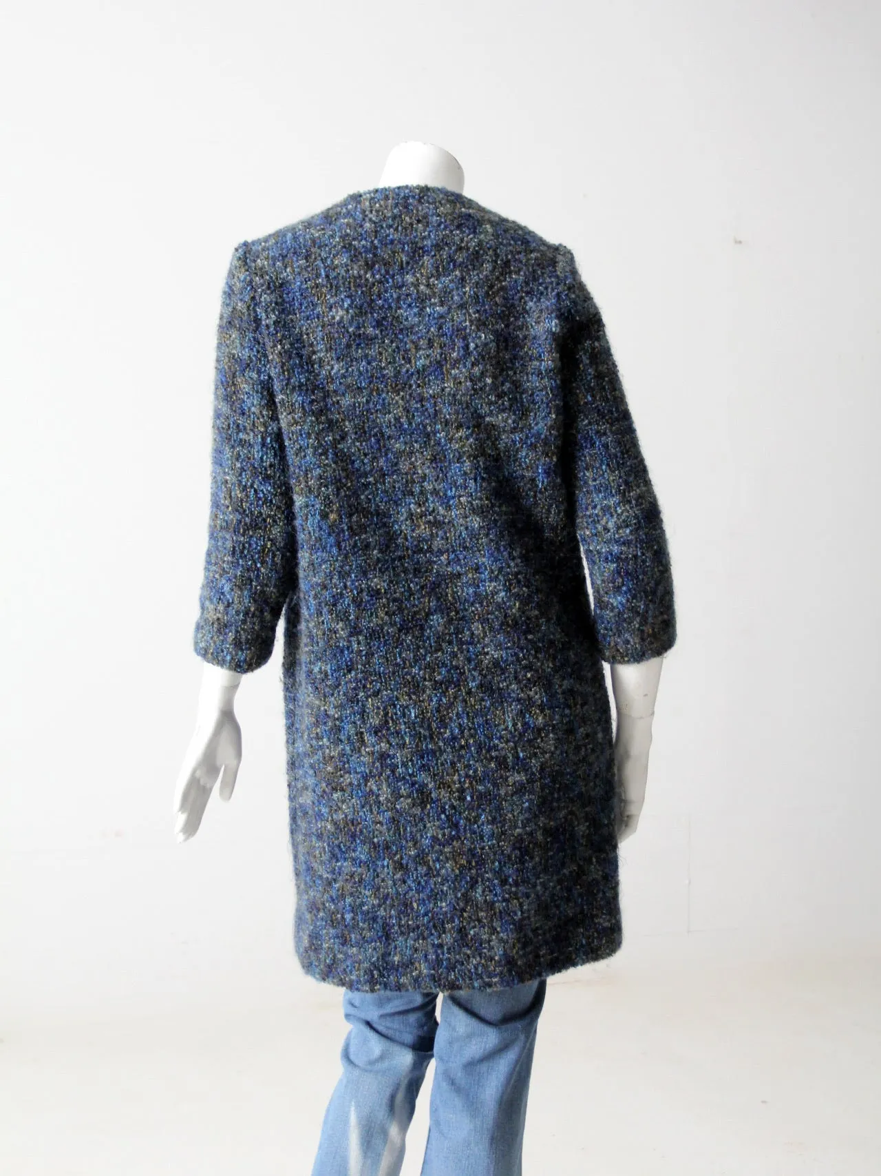 vintage 60s tweed coat