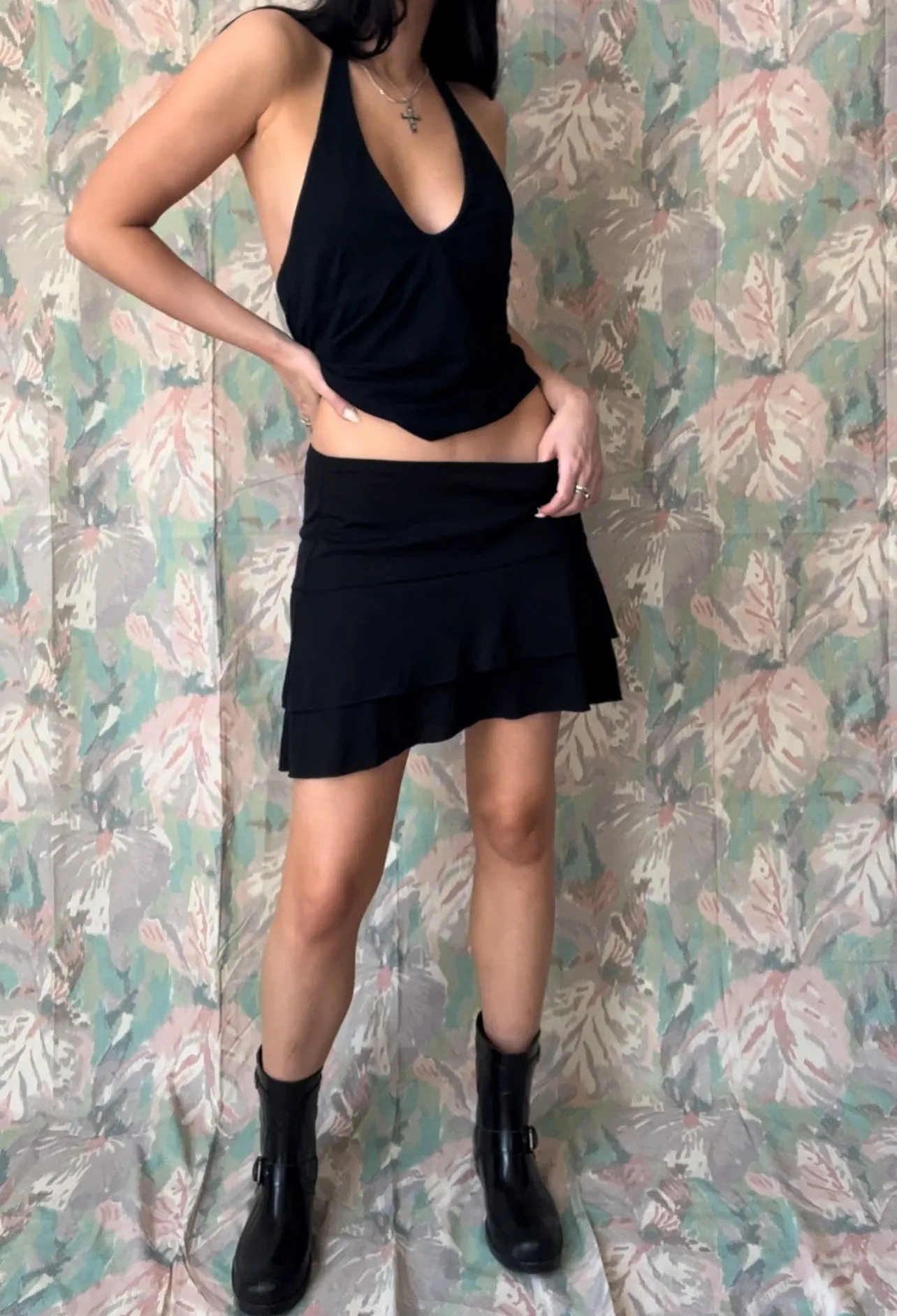 Vtg BCBG Mini Skirt