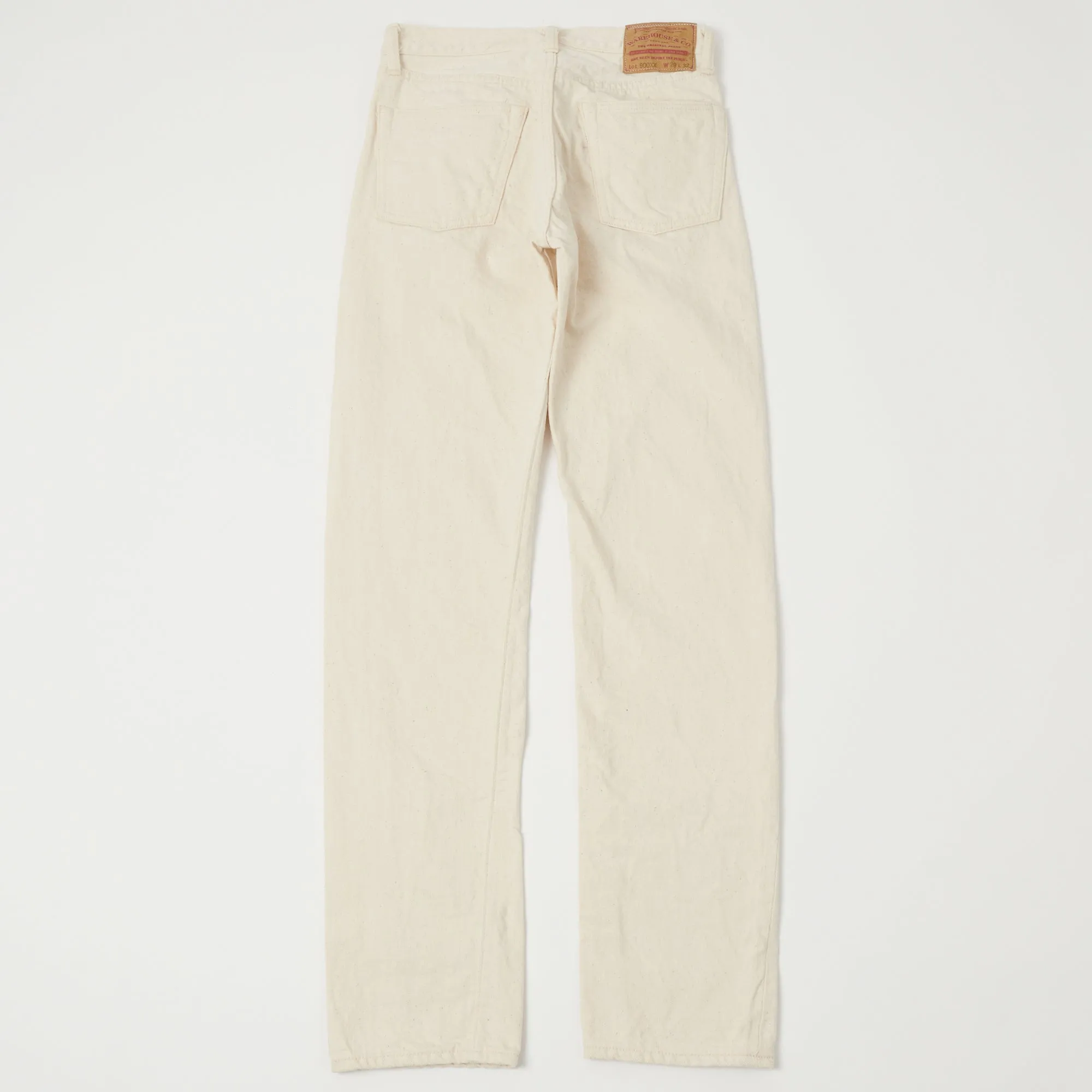 Warehouse & Co 900XX Slim Tapered Jean - Ecru One Wash