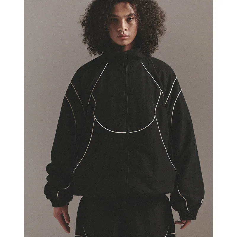 WAVE TRACK JACKET / BLACK