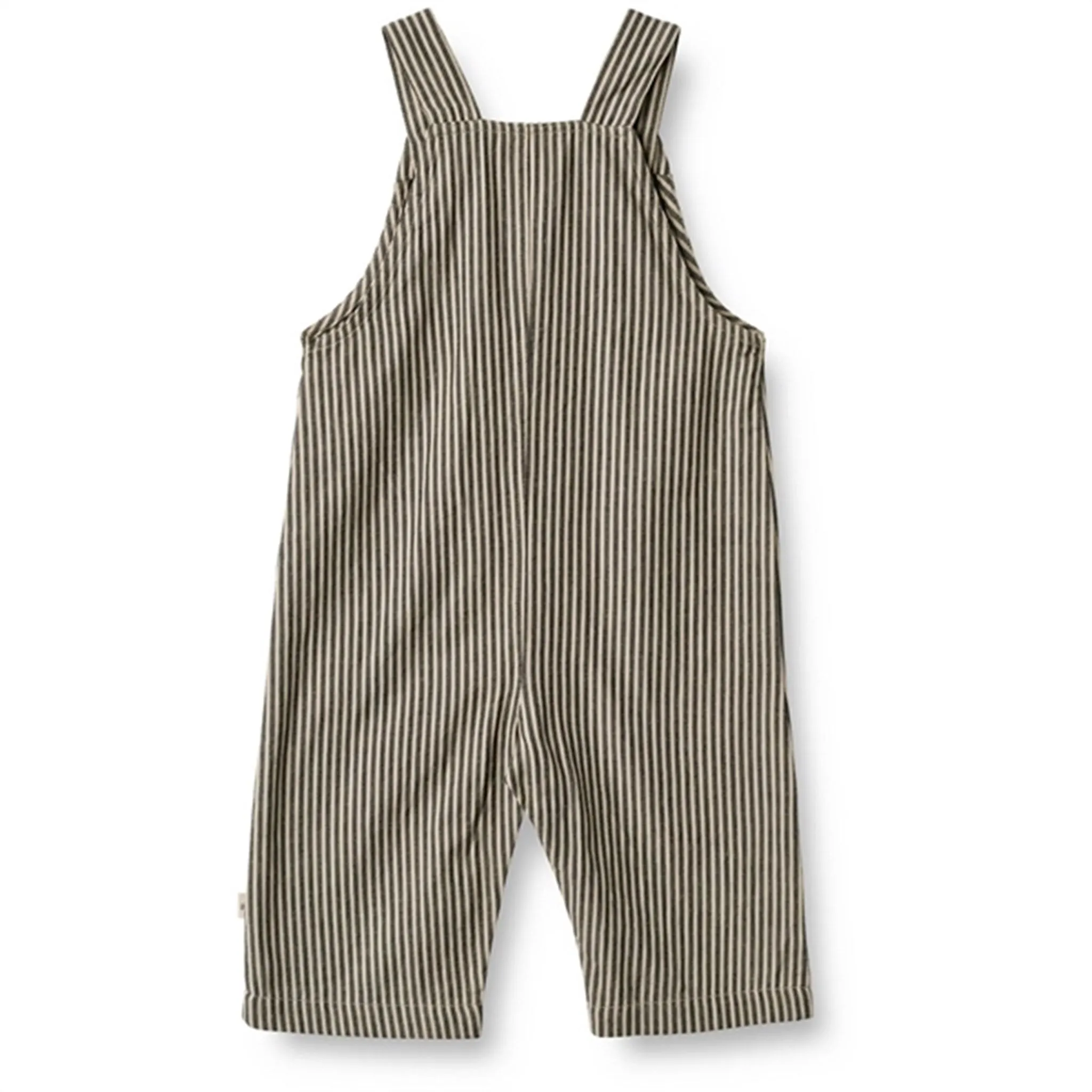 Wheat Black Coal Stripe Overall Issey