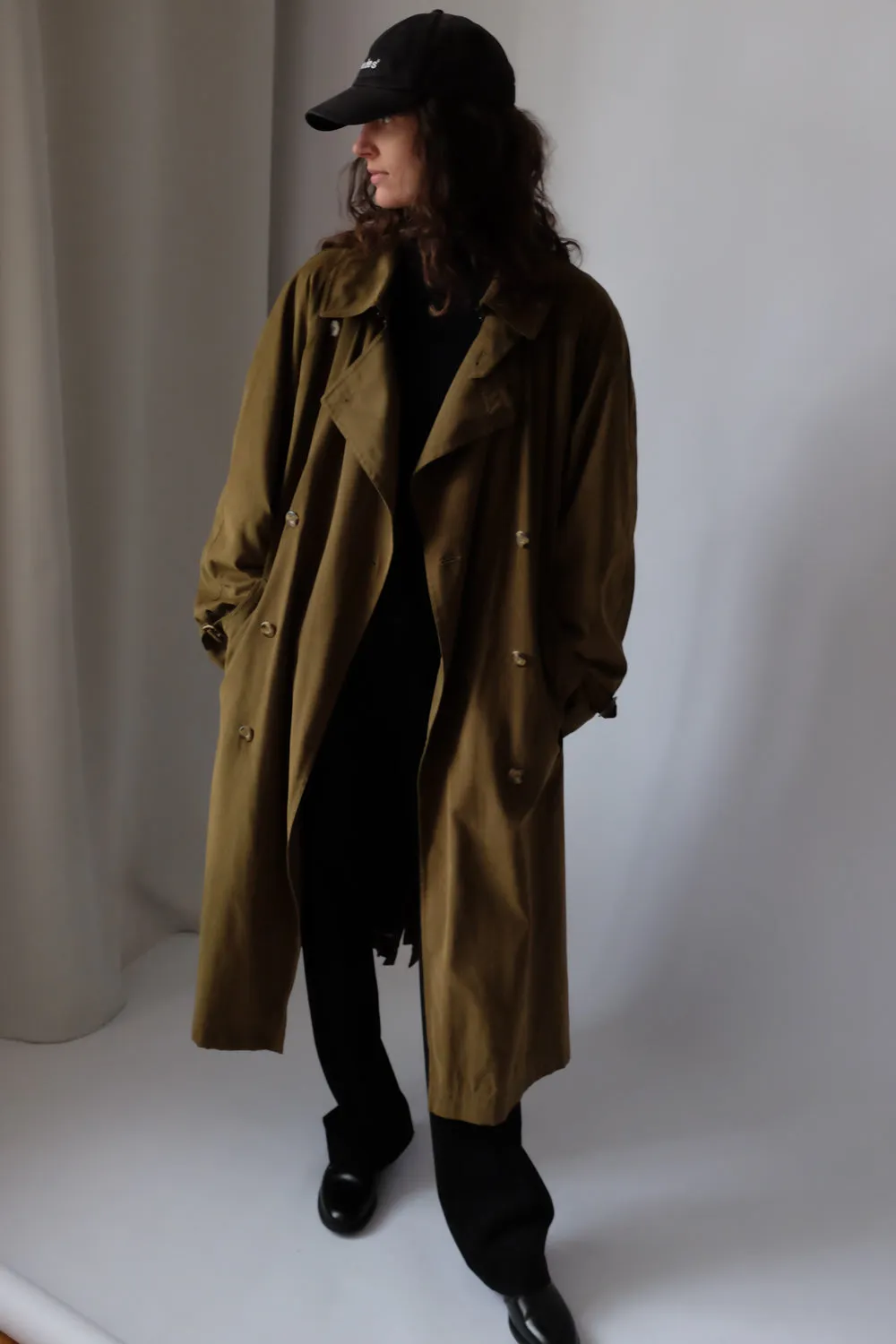 WINTER VINTAGE COAT WITH WOOL LINING