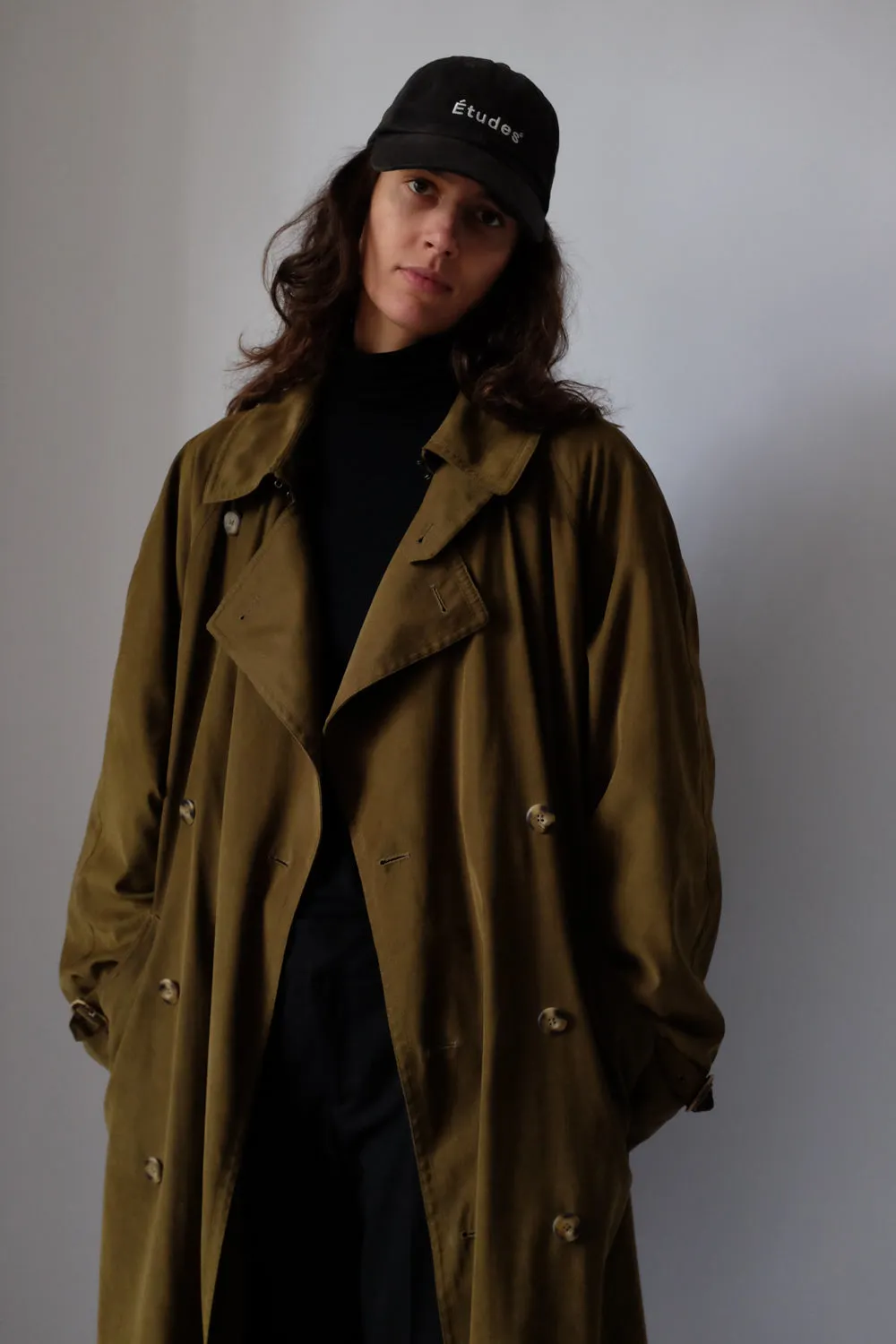 WINTER VINTAGE COAT WITH WOOL LINING