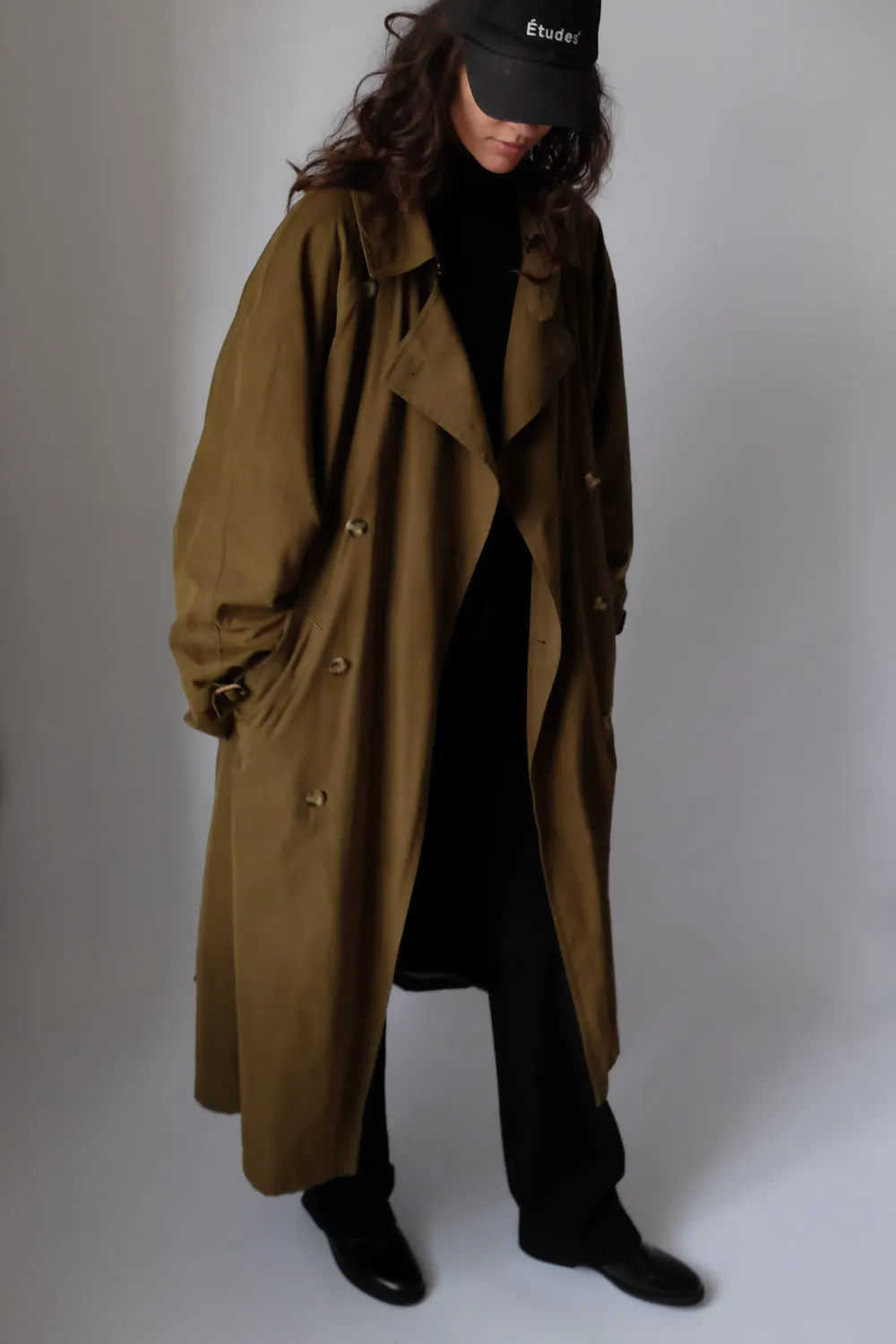 WINTER VINTAGE COAT WITH WOOL LINING