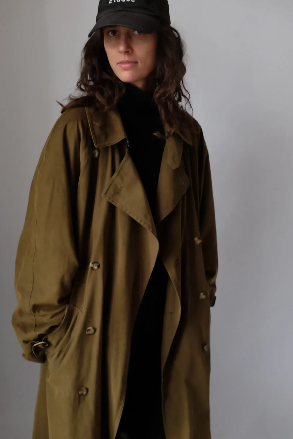 WINTER VINTAGE COAT WITH WOOL LINING