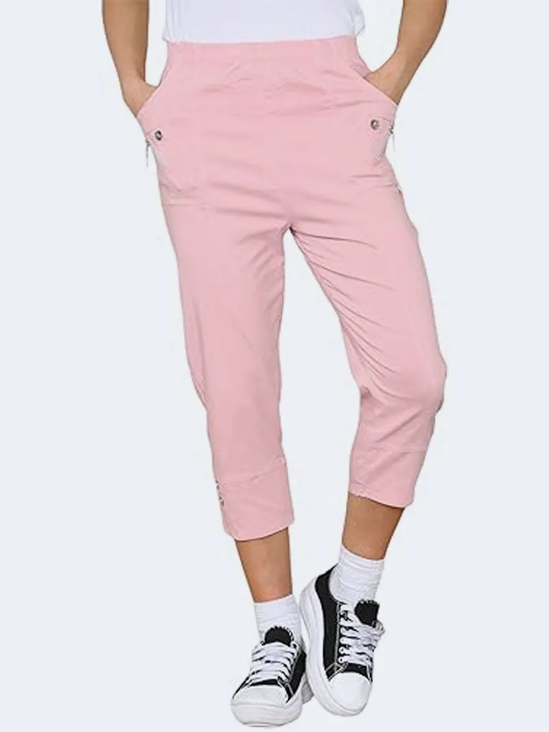 Women's Cherry Berry Capri Trousers Pant