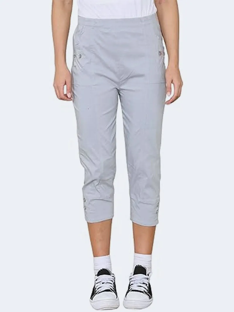 Women's Cherry Berry Capri Trousers Pant